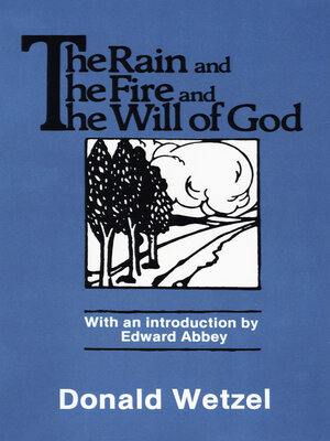 cover image of The Rain and the Fire and the Will of God